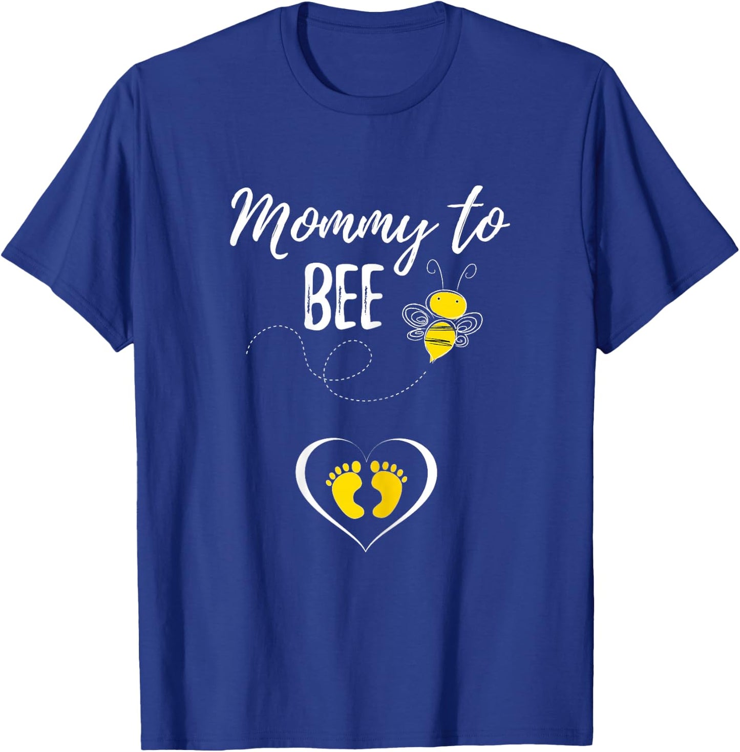 Mommy to Bee Cute Pregnancy Announcement Shirt T-Shirt - T-Shirt | Royal
