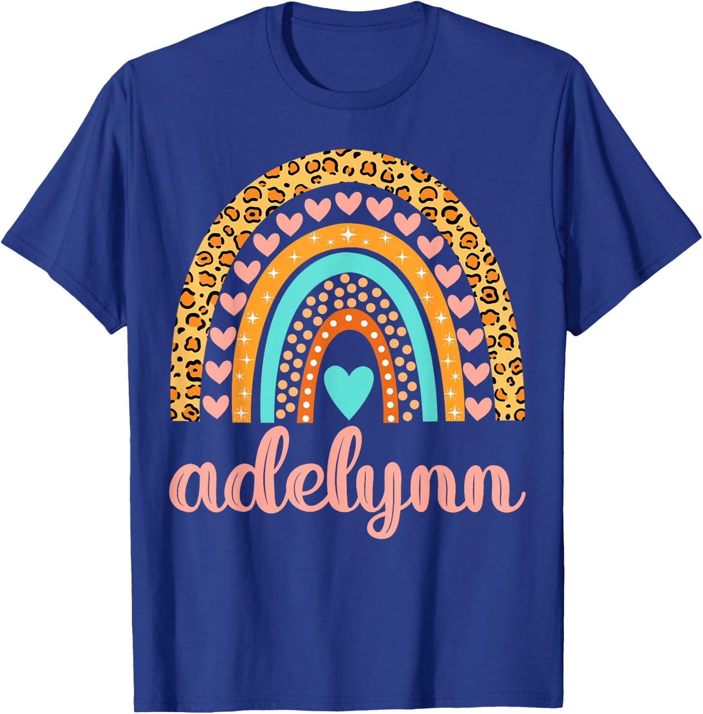 Adelynn Adelynn Name Birthday Shirt Gift T-Shirt - T-Shirt | Royal