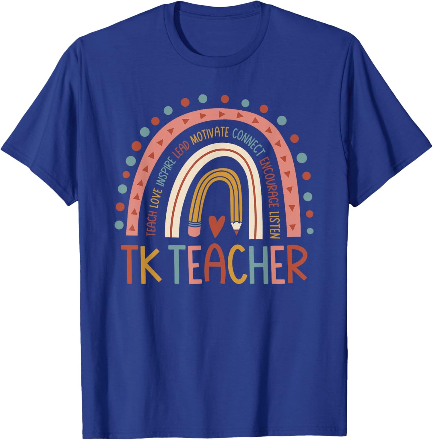 TK Teacher Back To School Teacher T-Shirt - T-Shirt | Royal