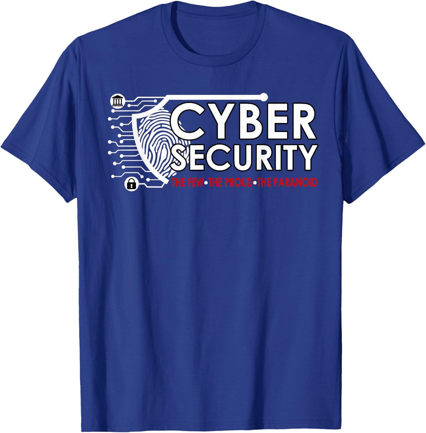 Cyber Security Humor for Tech Nerds Hackers and Engineers T-Shirt - T-Shirt | Royal