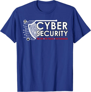 Cyber Security Humor for Tech Nerds Hackers and Engineers T-Shirt - T-Shirt | Royal