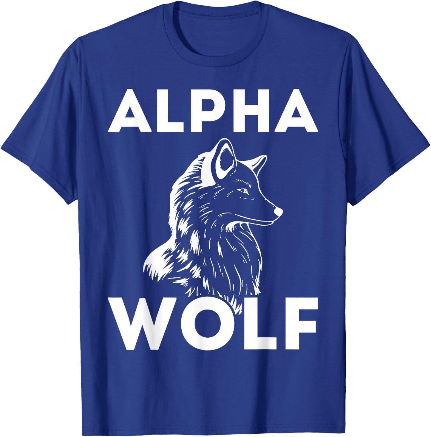 Alpha Wolf I Wolf Whisperer Or Lone Alpha Wolf T-Shirt - T-Shirt | Royal