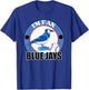 I'm Fan Blue Jays Bird Team T-Shirt - T-Shirt | Royal