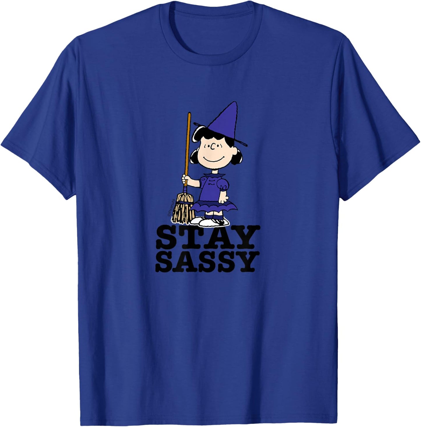 Peanuts - Halloween - Lucy Stay Sassy T-Shirt - T-Shirt | Royal