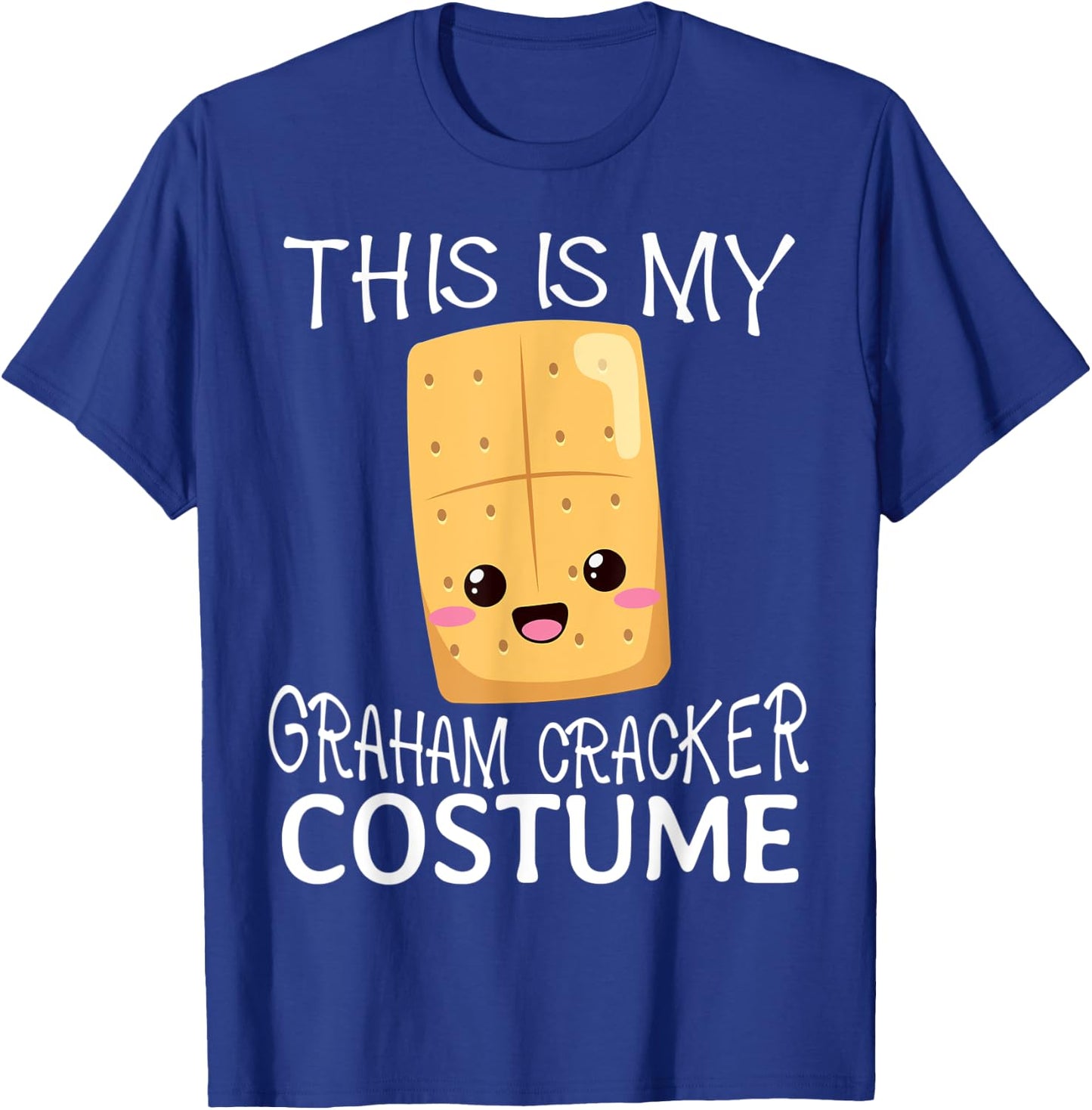 Smores Graham Cracker Halloween Group Costume Big Dad Graham T-Shirt - T-Shirt | Royal