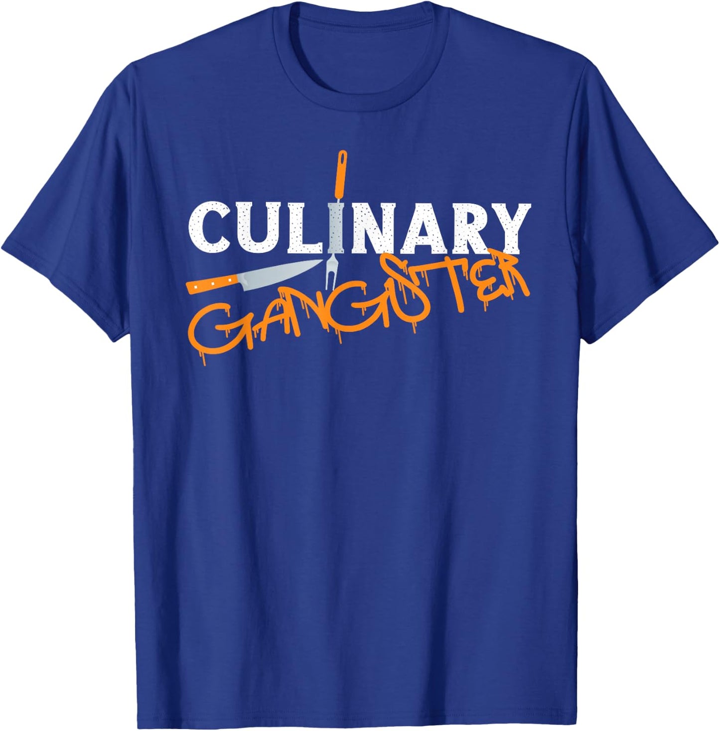 Cooking Chef Gangster Kitchen Chef Culinary Gangster T-Shirt - T-Shirt | Royal