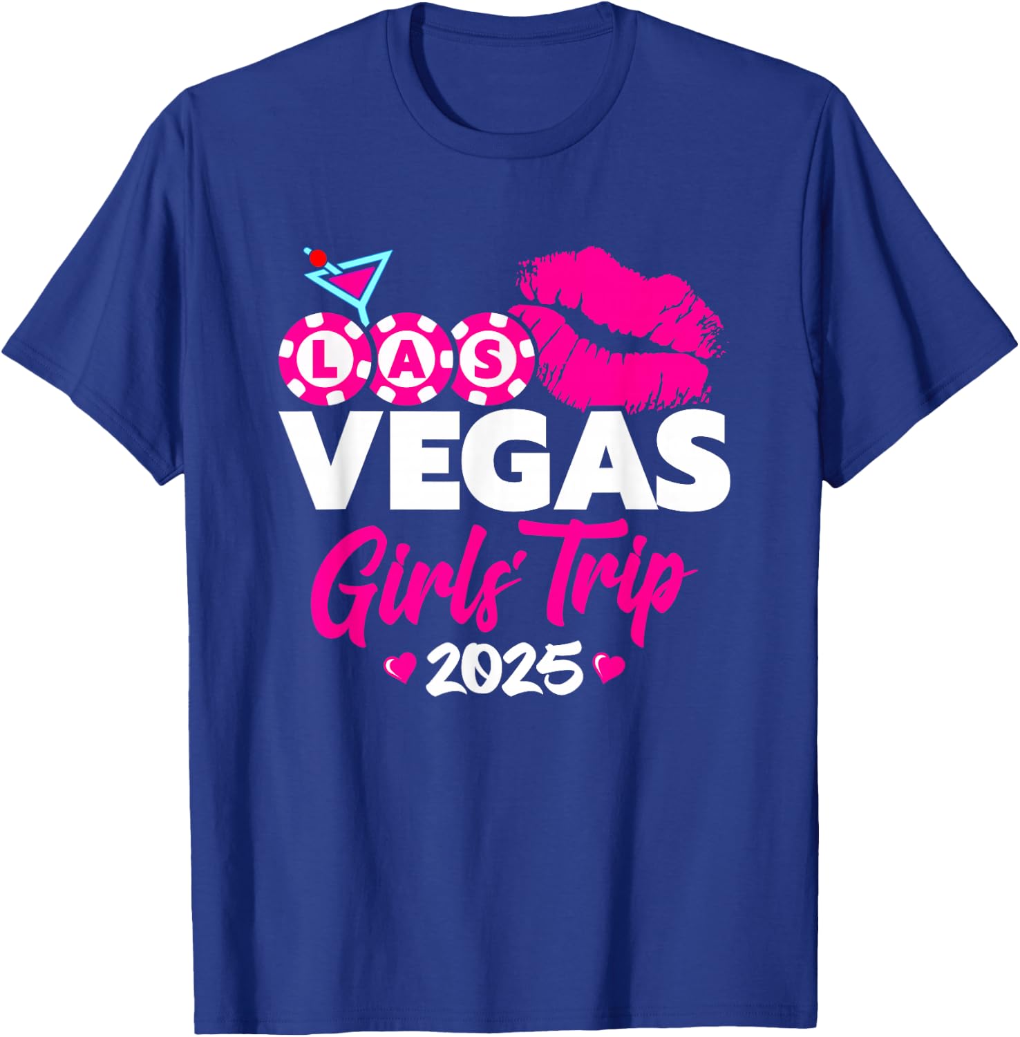 Las Vegas 2025 - Girls Trip Vegas - Vegas Girls Trip 2025 T-Shirt - T-Shirt | Royal