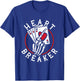 Heart Breaker Skeleton Playing Cards Poker Casino Love Game T-Shirt - T-Shirt | Royal