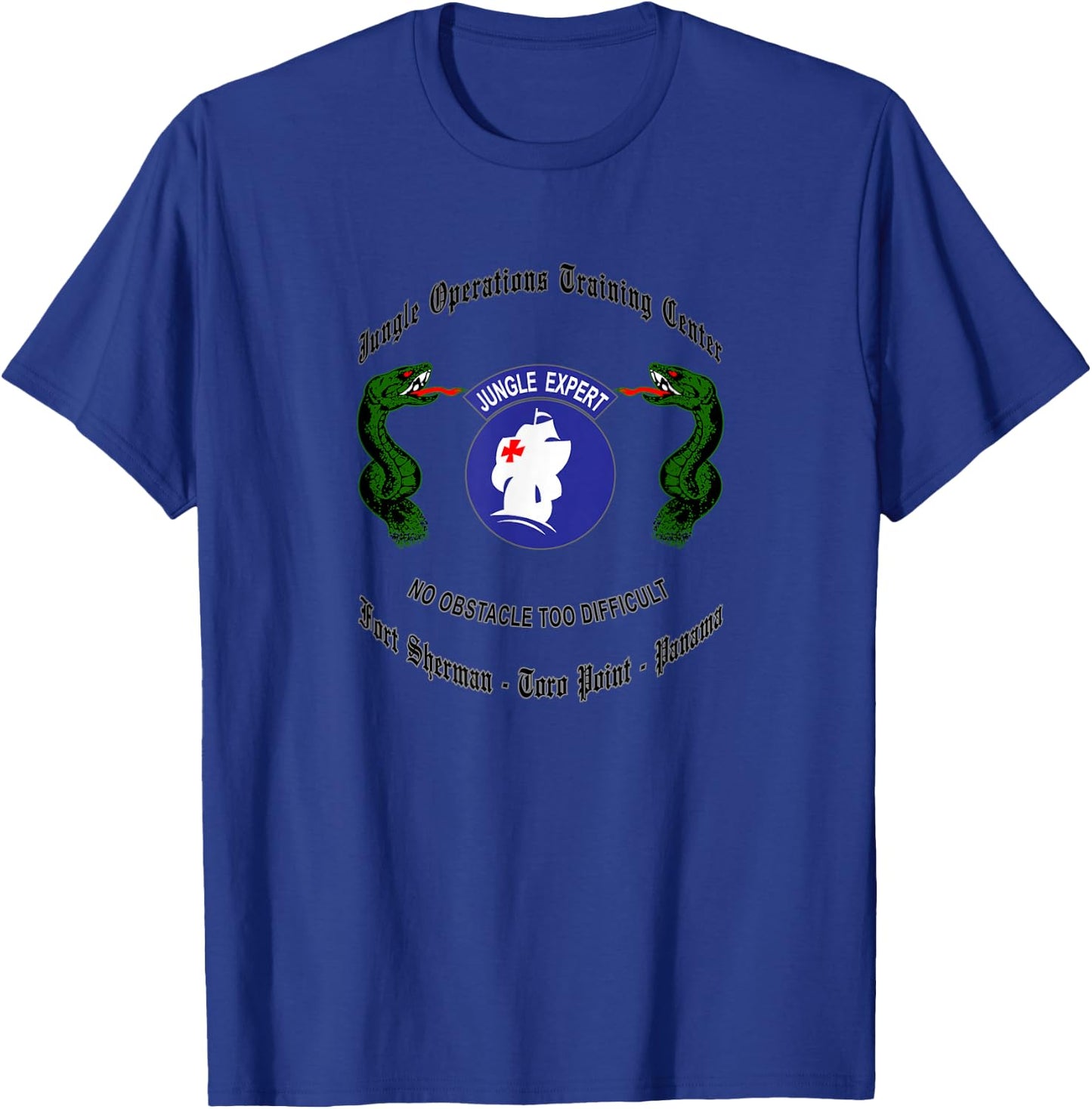 Jungle Operations Training Center T-Shirt - T-Shirt | Royal
