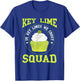 Key Lime Pie Squad Lime Pie Baker Lemon Florida Pie Tart T-Shirt - T-Shirt | Royal