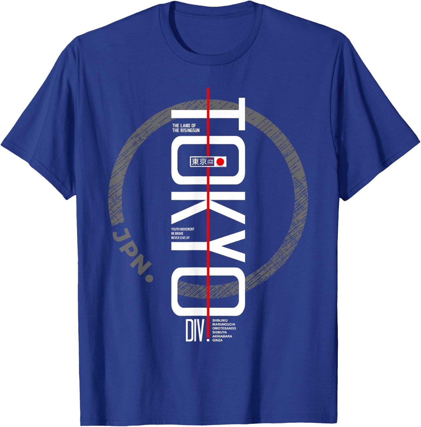 Tokyo DIV T-Shirt - T-Shirt | Royal