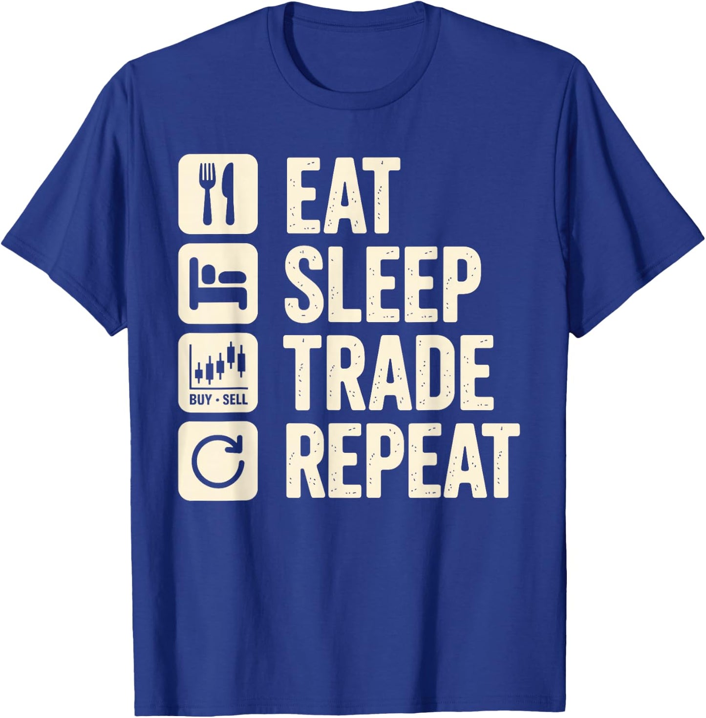 Best Stock Trading Art Women Day Trader Stock Market T-Shirt - T-Shirt | Royal