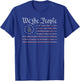 We The People Gadsden USA Flag, Preamble of The Constitution T-Shirt - T-Shirt | Royal