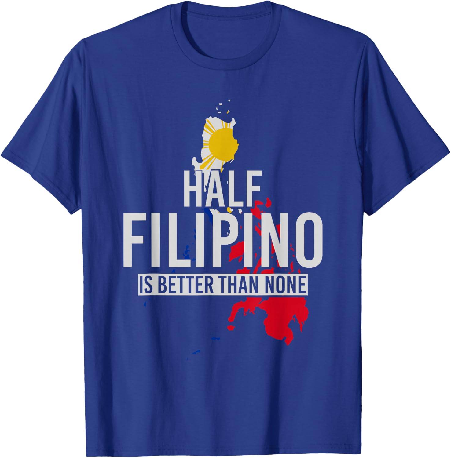 Filipino Roots Filipino Flag Funny Philippines T-Shirt - T-Shirt | Royal