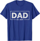 Dad Est. 2009 Father's Day Best Dad T-Shirt - T-Shirt | Royal