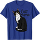 Tuxedo Cat Mama Gift Cat Mom Tuxedo Cat Mama T-Shirt - T-Shirt | Royal