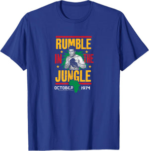 Muhammad Ali - Rumble In The Jungle T-Shirt - T-Shirt | Royal