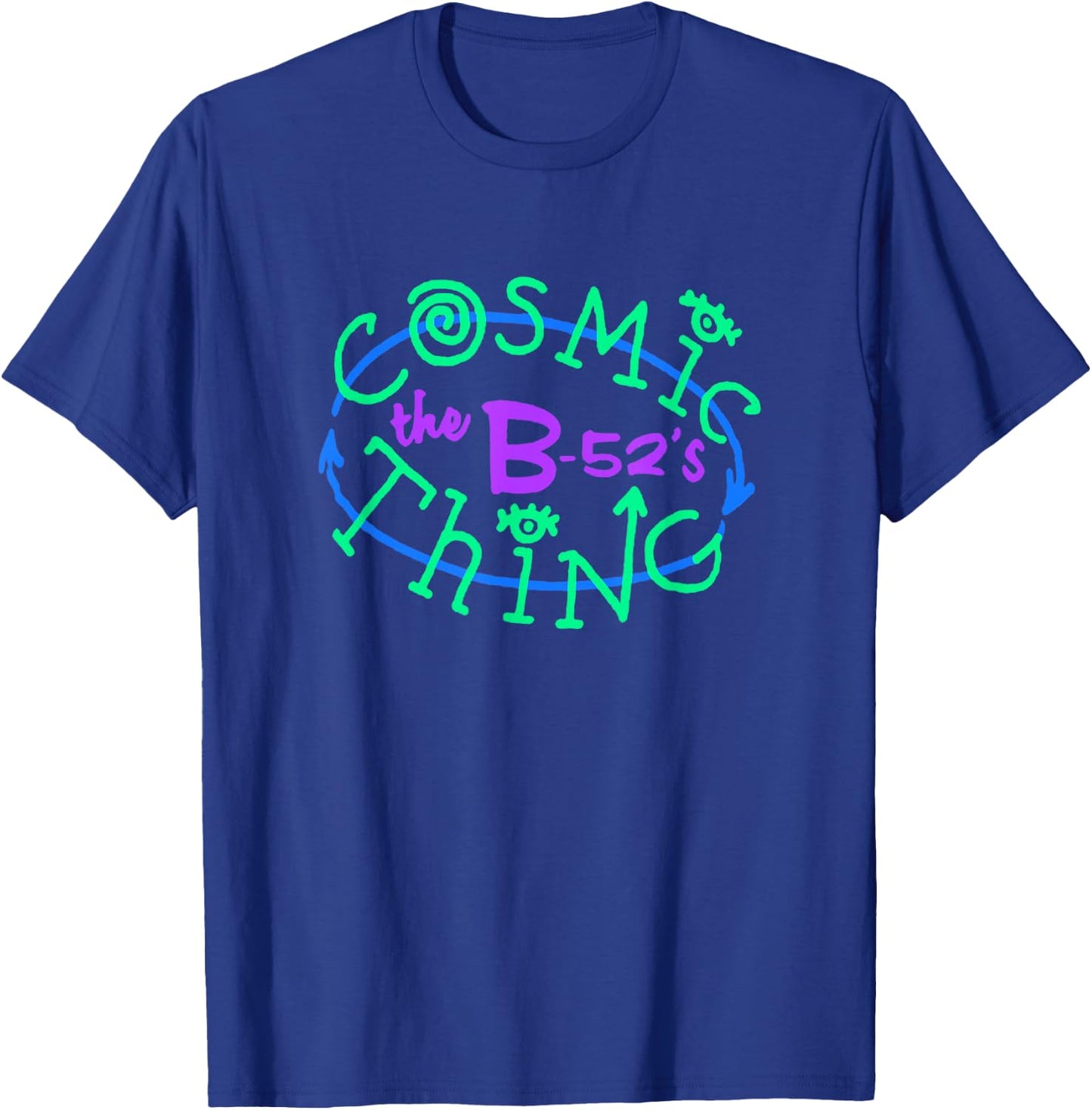 The B-52s - Cosmic Thing T-Shirt - T-Shirt | Royal