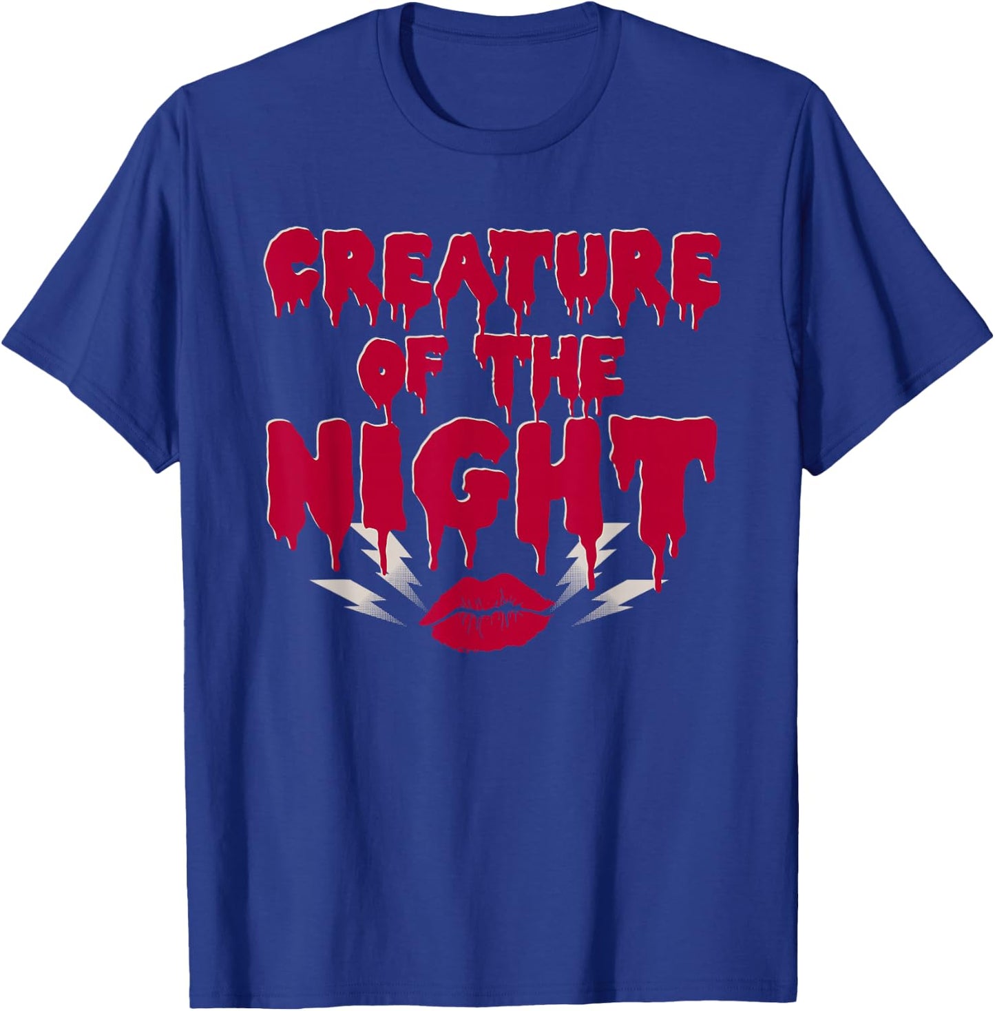 Creature of The Night - Rock Musical - Horror Show - Lips T-Shirt - T-Shirt | Royal