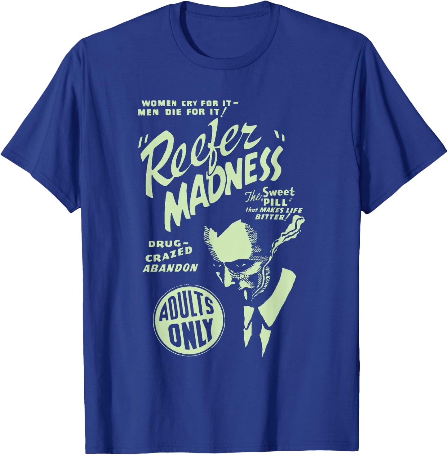 Dog Reefer Madness T-Shirt - T-Shirt | Royal