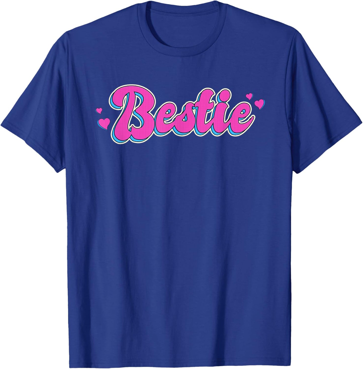 Bestie Hearts Bestfriend BFF Friendship Besties T-Shirt - T-Shirt | Royal