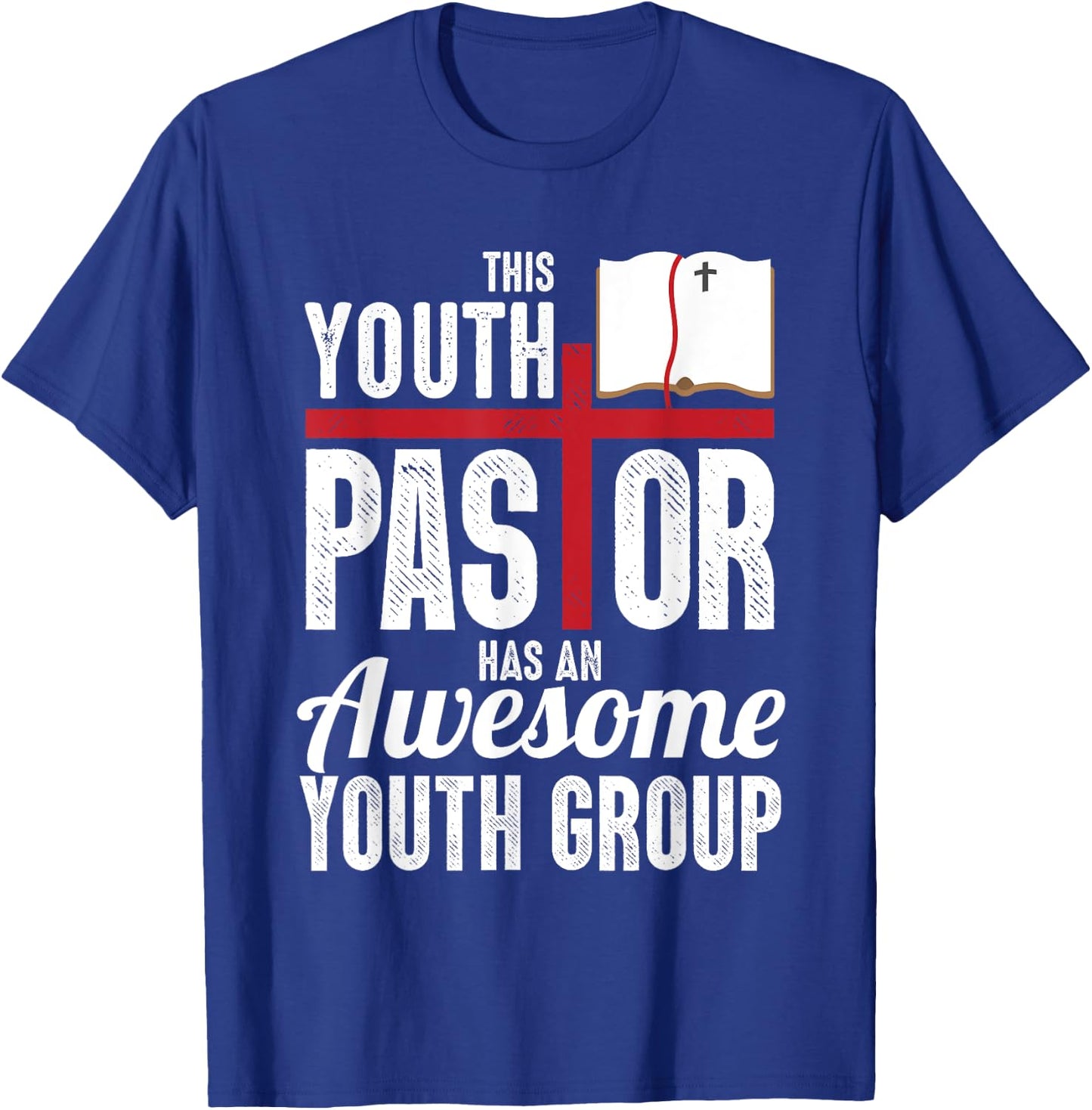 Cool Youth Pastor Art Women Christian Church Lovers T-Shirt - T-Shirt | Royal