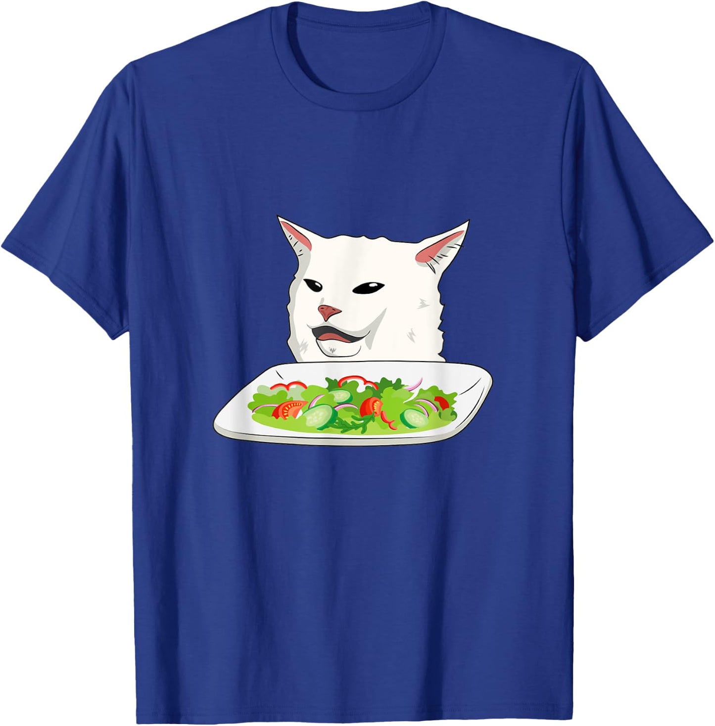 SMUDGE THE CAT - MEME Men Women Kids T-Shirt - T-Shirt | Royal