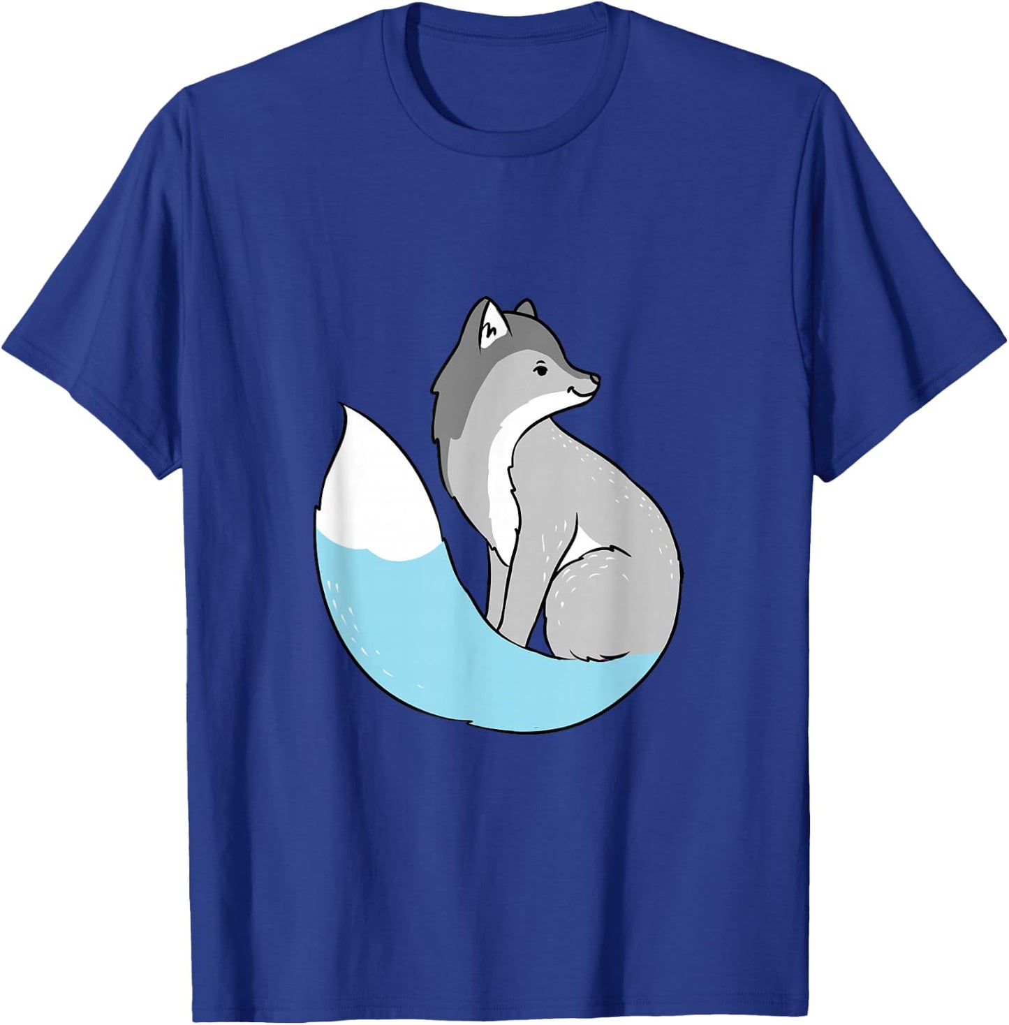 Demiboy Fox Demiboy Pride T-Shirt - T-Shirt | Royal