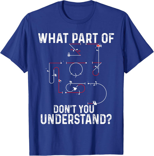 What Part Of Don't You Understand Aerobatic Aresti Figures T-Shirt - T-Shirt | Royal