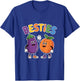Besties Eggplant And Peach Cartoon T-Shirt - T-Shirt | Royal