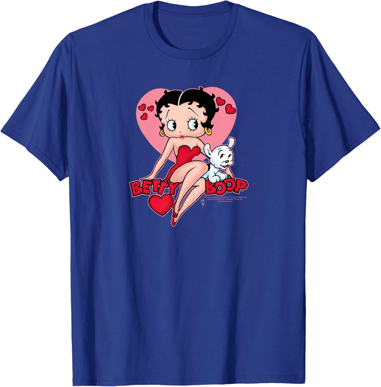 Betty Boop Sweetheart T-Shirt - T-Shirt | Royal