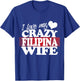 I Love my Crazy Filipina Wife Funny but Loving T-Shirt - T-Shirt | Royal