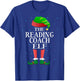 Reading Coach Elf Funny Matching Pajama Group Christmas T-Shirt - T-Shirt | Royal