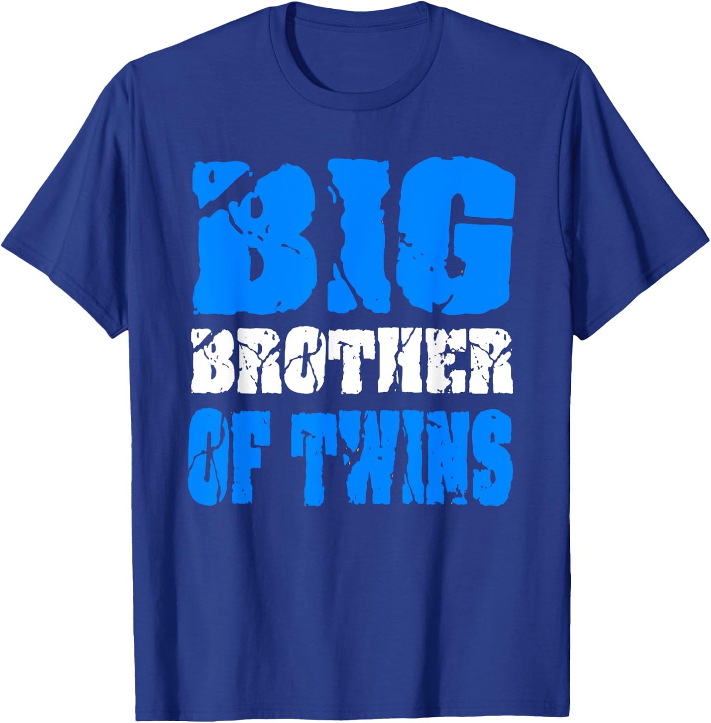 Big Brother of Twins Announcement T-Shirt - T-Shirt | Royal