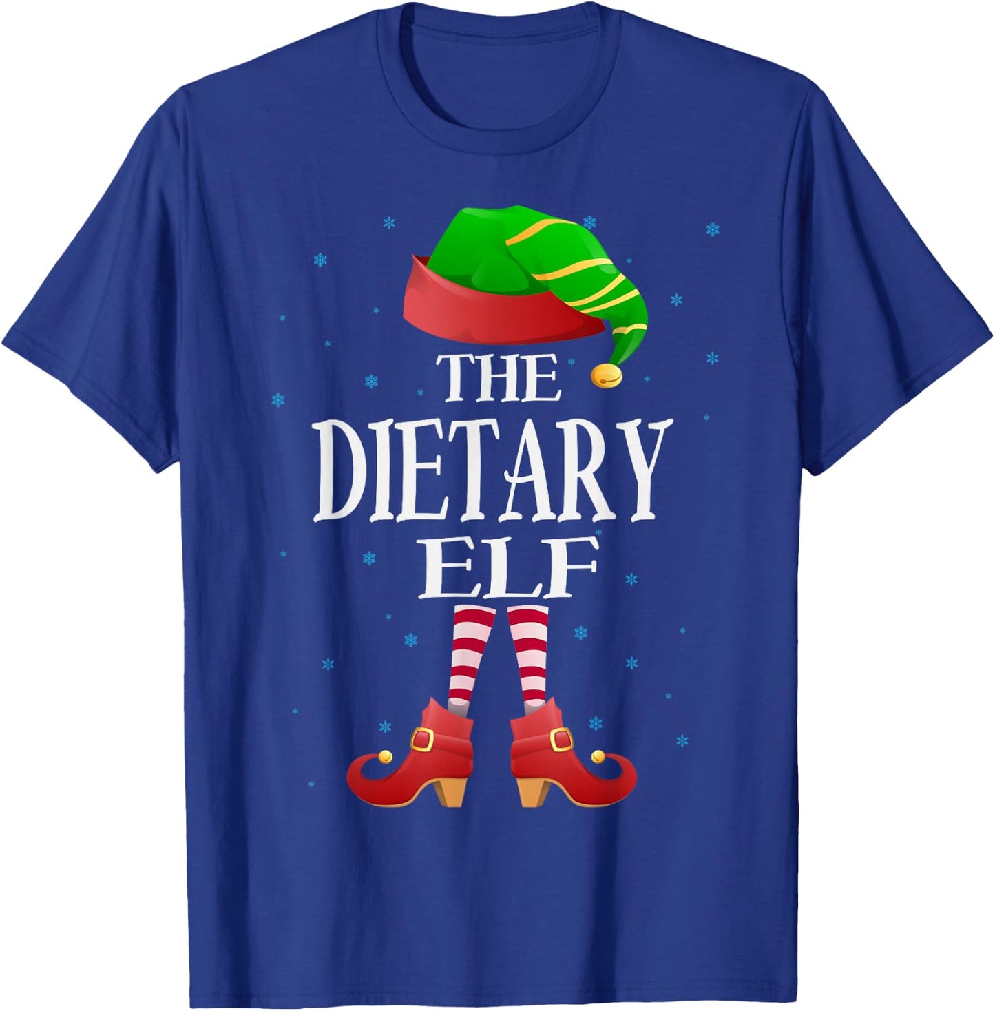 Dietary Elf Funny Matching Pajama Group Christmas Women T-Shirt - T-Shirt | Royal
