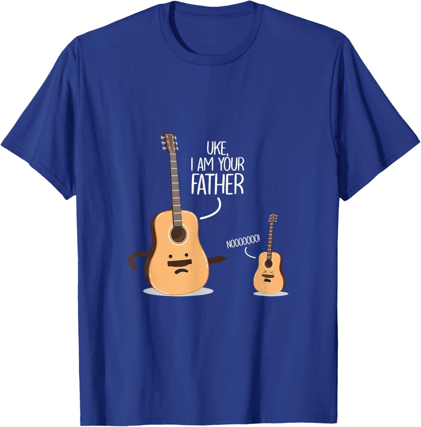 Uke I Am Your Father - Cute Guitar Guitarist T-Shirt - T-Shirt | Royal