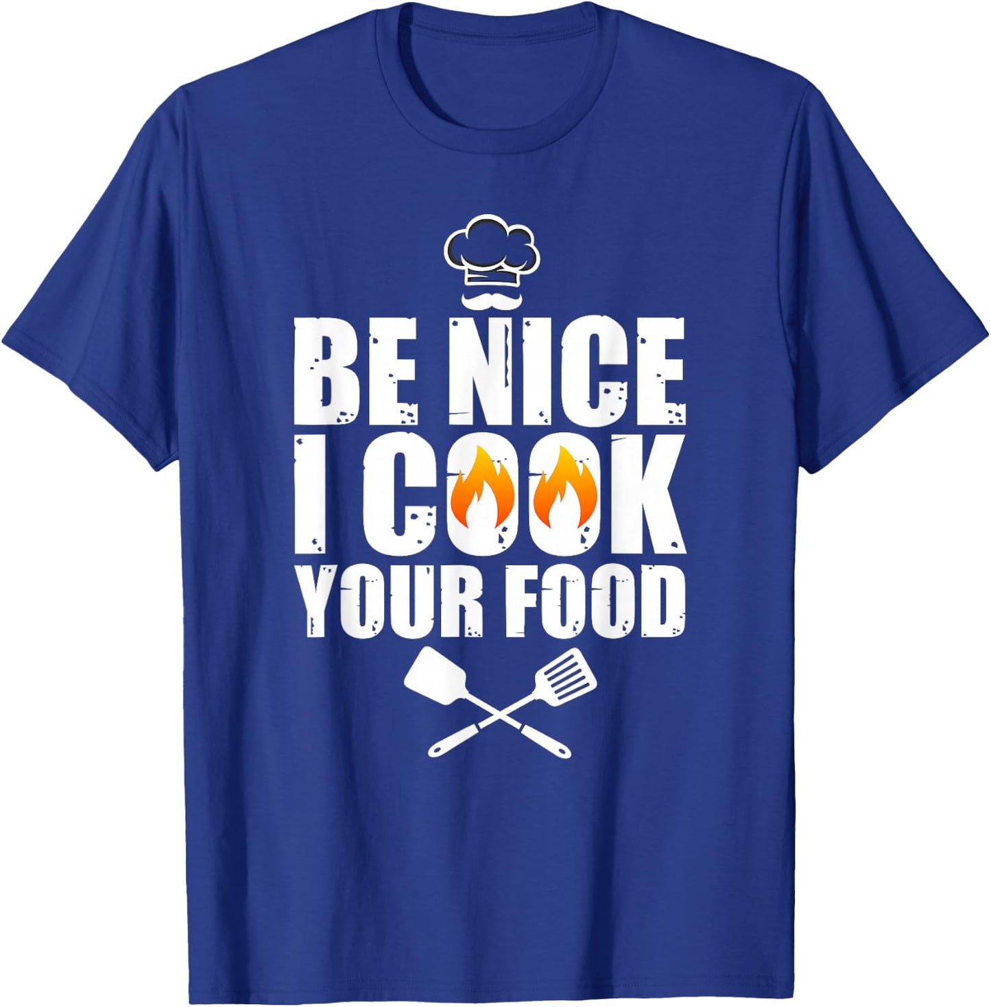 Funny Chef Art Women Restaurant Cooking Food Lover T-Shirt - T-Shirt | Royal