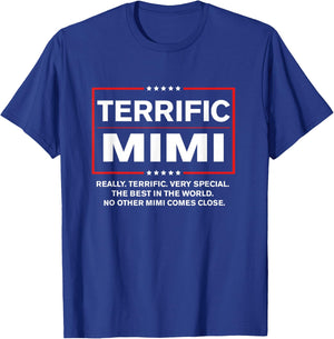 Terrific Mimi Funny Trump Mimi T-Shirt - T-Shirt | Royal