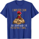 I May Look Calm But In My Head I've Pecked You 3 Times T-Shirt - T-Shirt | Royal