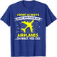 Ich staibe nicht immer stehen und schaue mir Flugzeuge an T-Shirt - T-Shirt | Royal