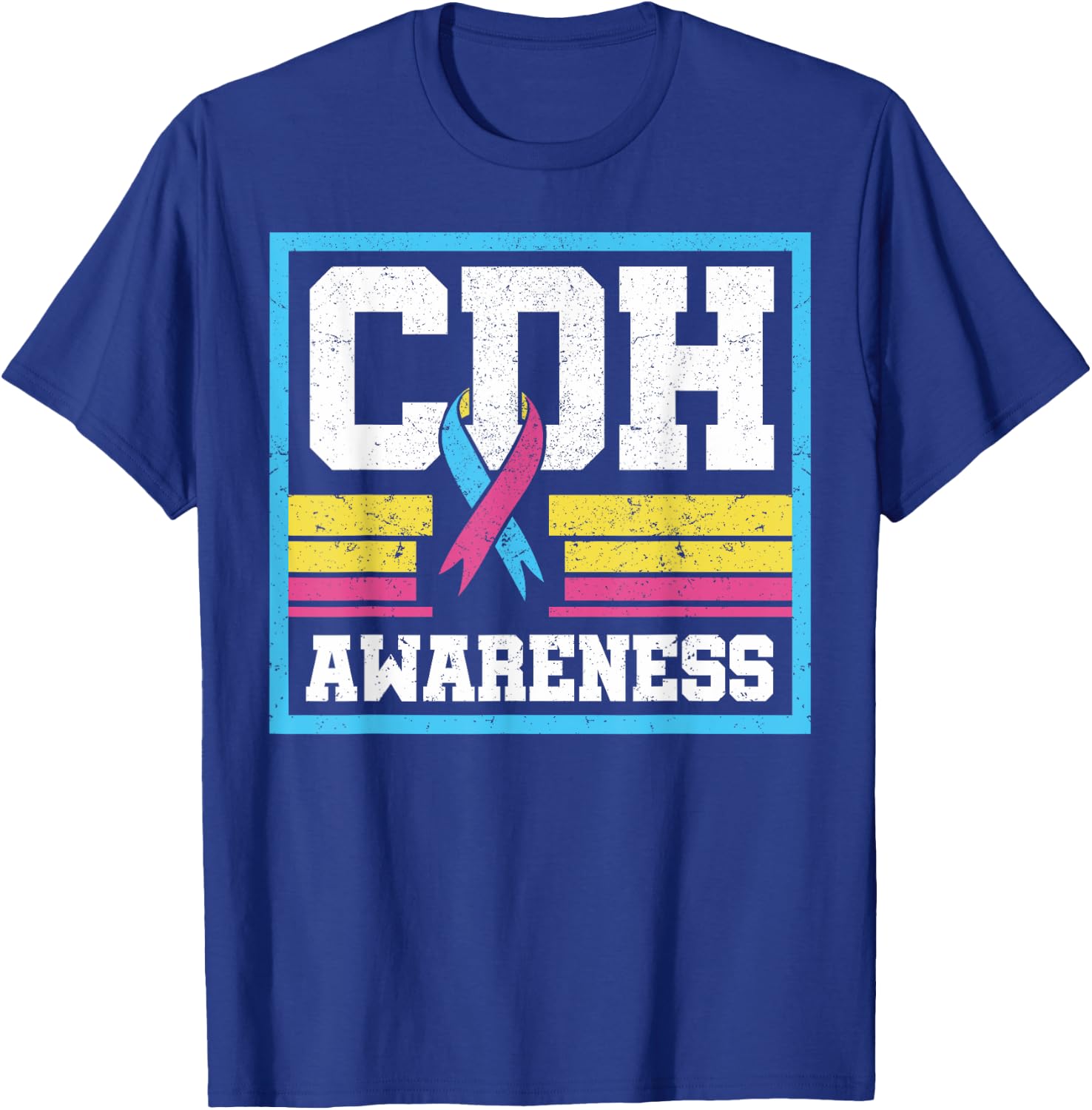 Congenital Diaphragmatic Hernia Awareness CDH Supporter T-Shirt - T-Shirt | Royal