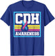 Congenital Diaphragmatic Hernia Awareness CDH Supporter T-Shirt - T-Shirt | Royal