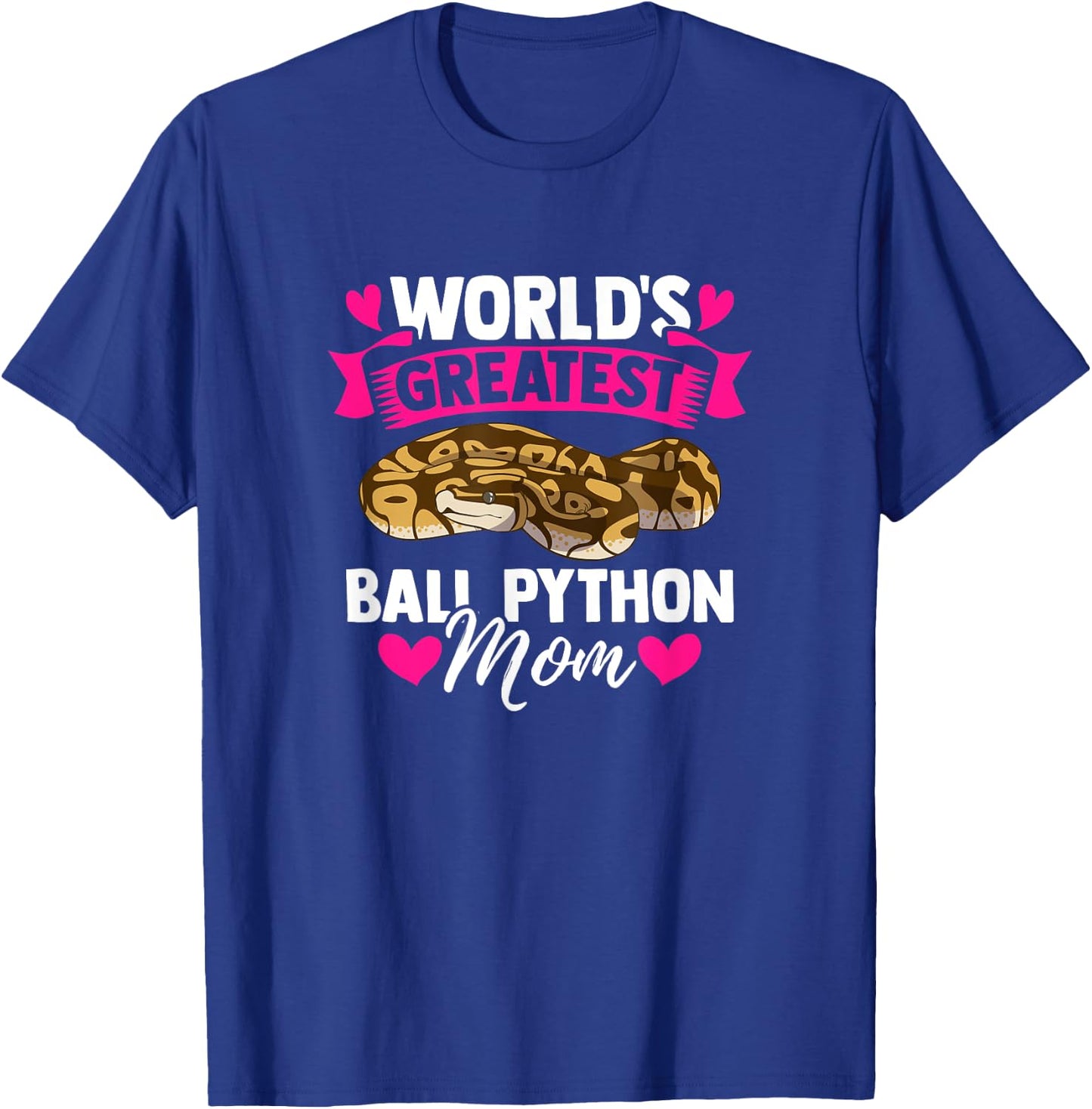 Ball Python Mom Snake Pet Owner Animal Ball Python T-Shirt - T-Shirt | Royal