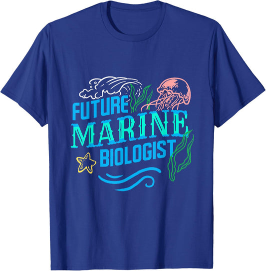 Future Marine Biologist T-Shirt - T-Shirt | Royal