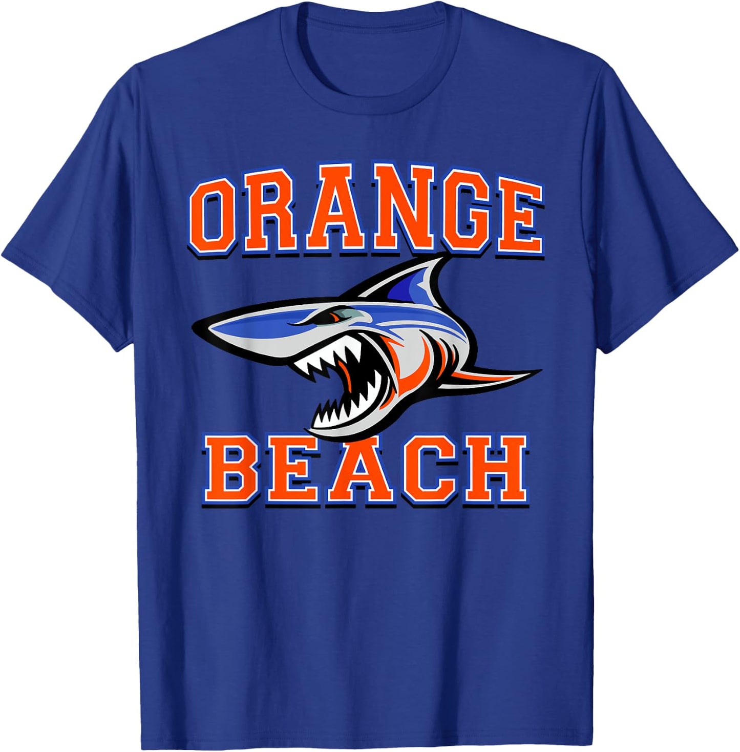 Orange Beach Makos Team Spirit Men Women Kids T-Shirt - T-Shirt | Royal