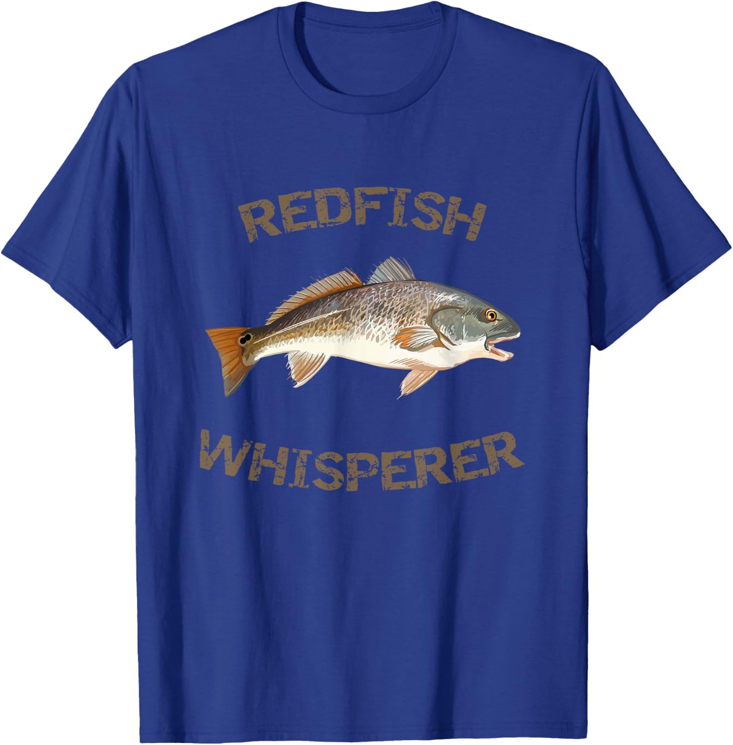 Redfish Whisperer Redfish | Red Drum Fish Shirt T-Shirt - T-Shirt | Royal