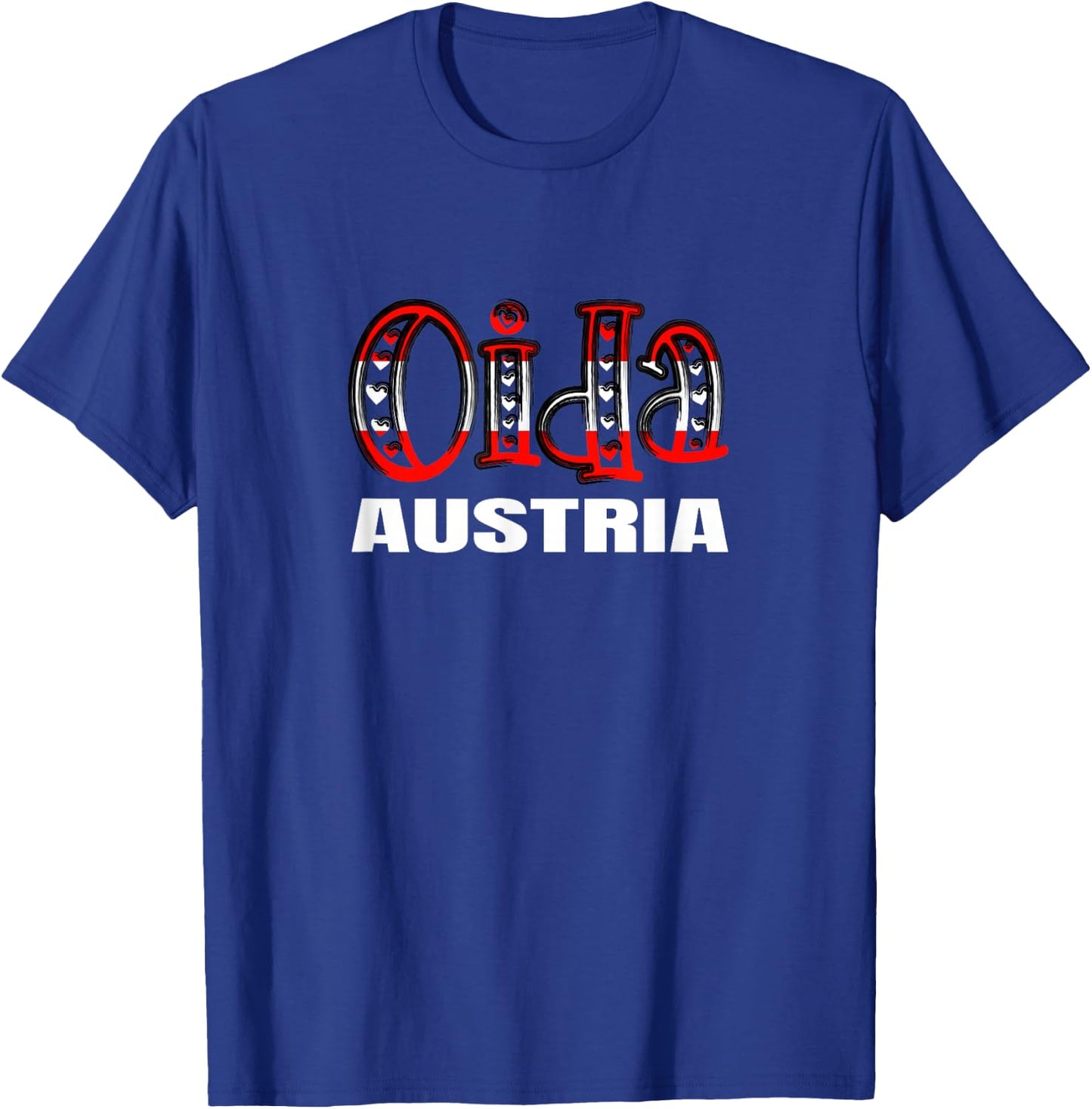 OIDA Austria Soccer Gemma VOIGAS Cheer T-Shirt - T-Shirt | Royal