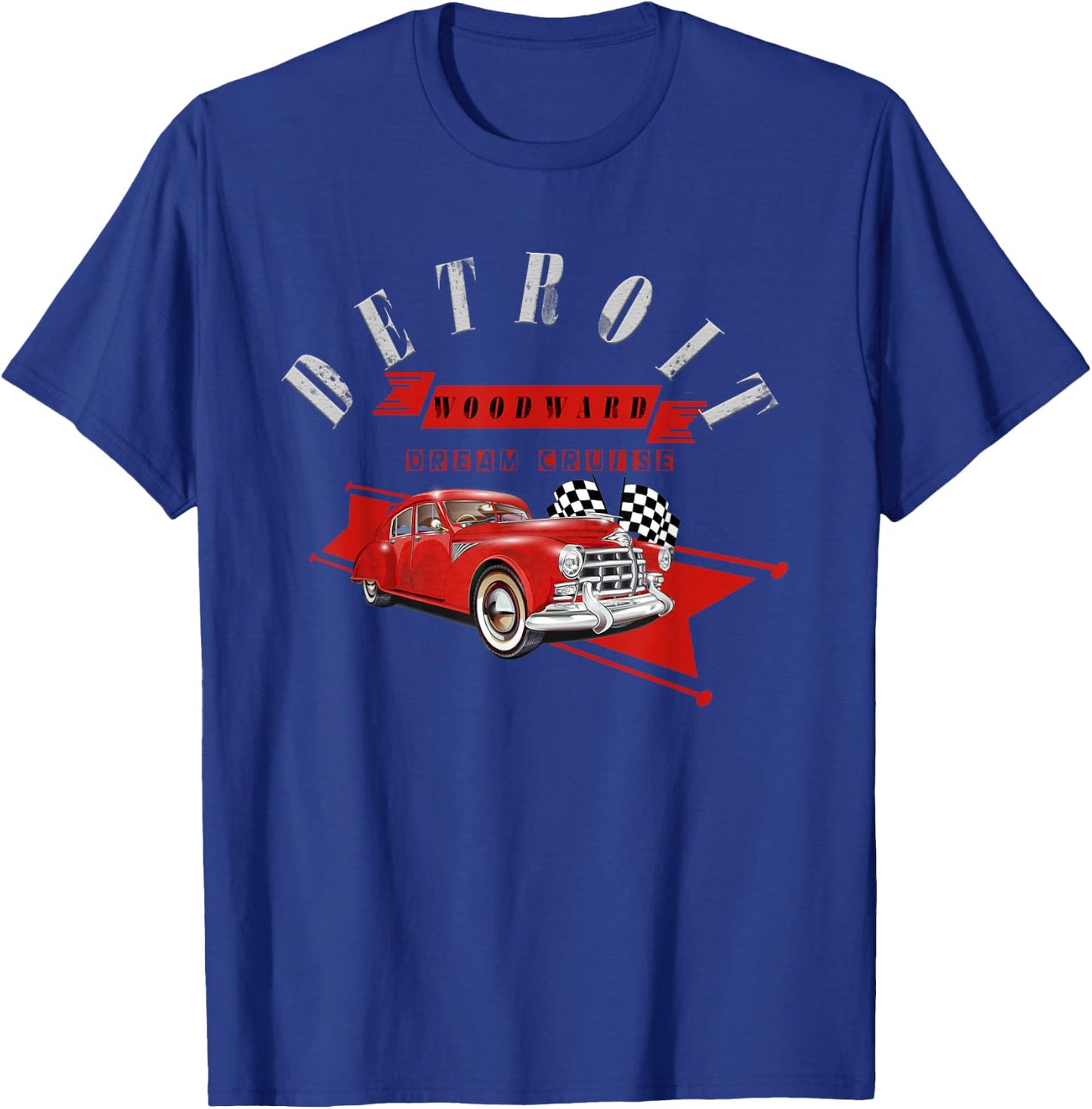 Woodward dream cruise t shirts T-Shirt - T-Shirt | Royal