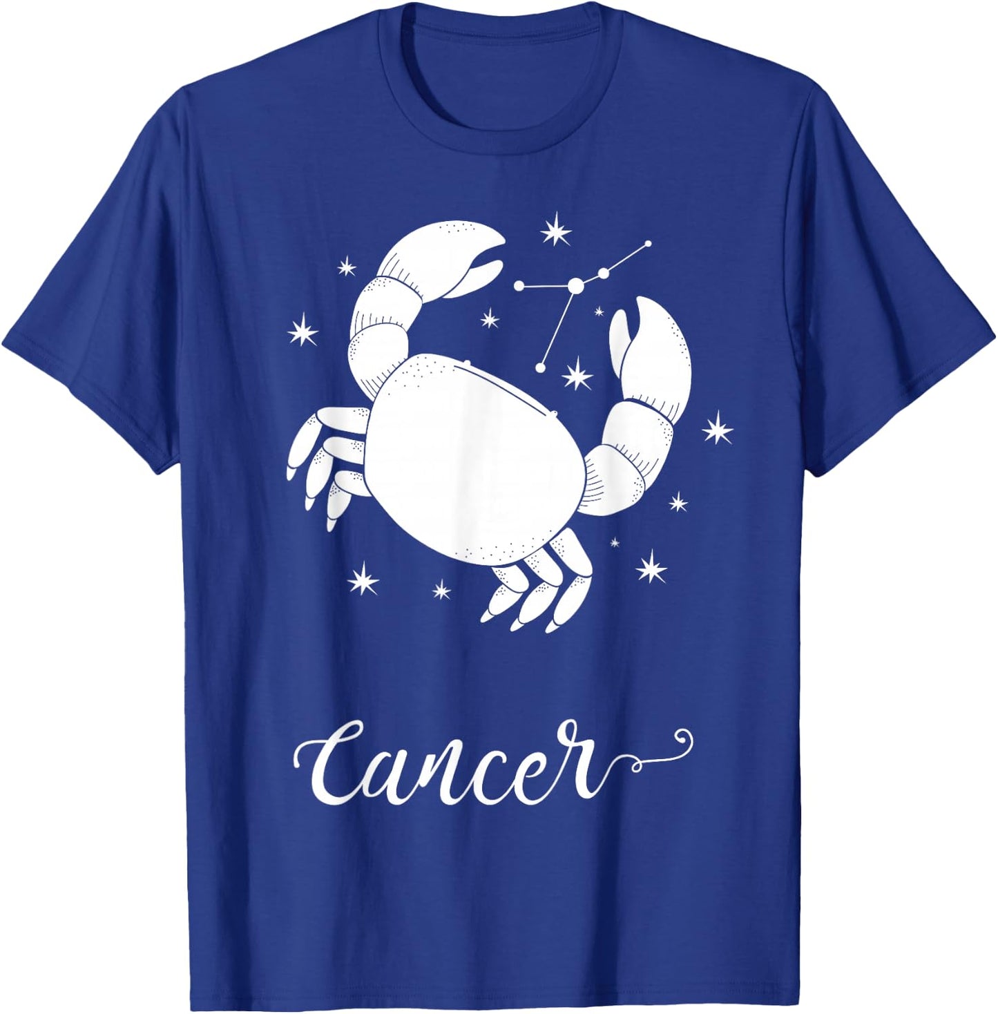 Cancer Zodiac Sign Zodiac Sign T-Shirt - T-Shirt | Royal