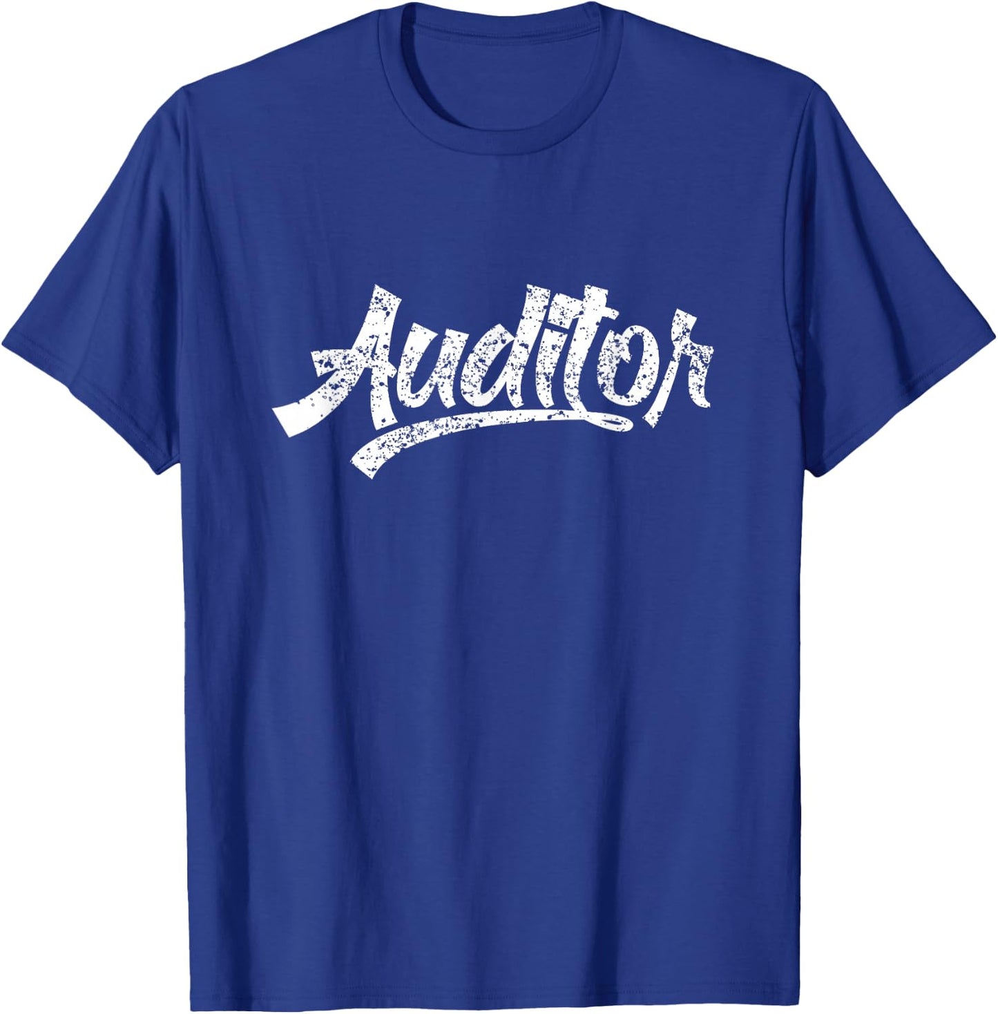 Auditor Audit Accounting Accountant Bookkeeper T-Shirt - T-Shirt | Royal